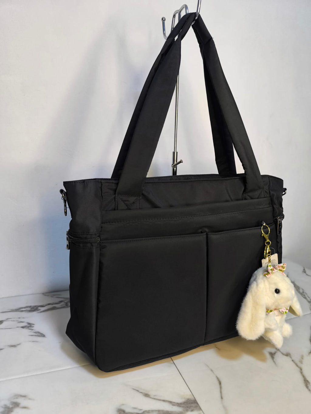 CARTERA PORTALAPTOP 16' IMPERMEABLE + LLAVERO CONEJO