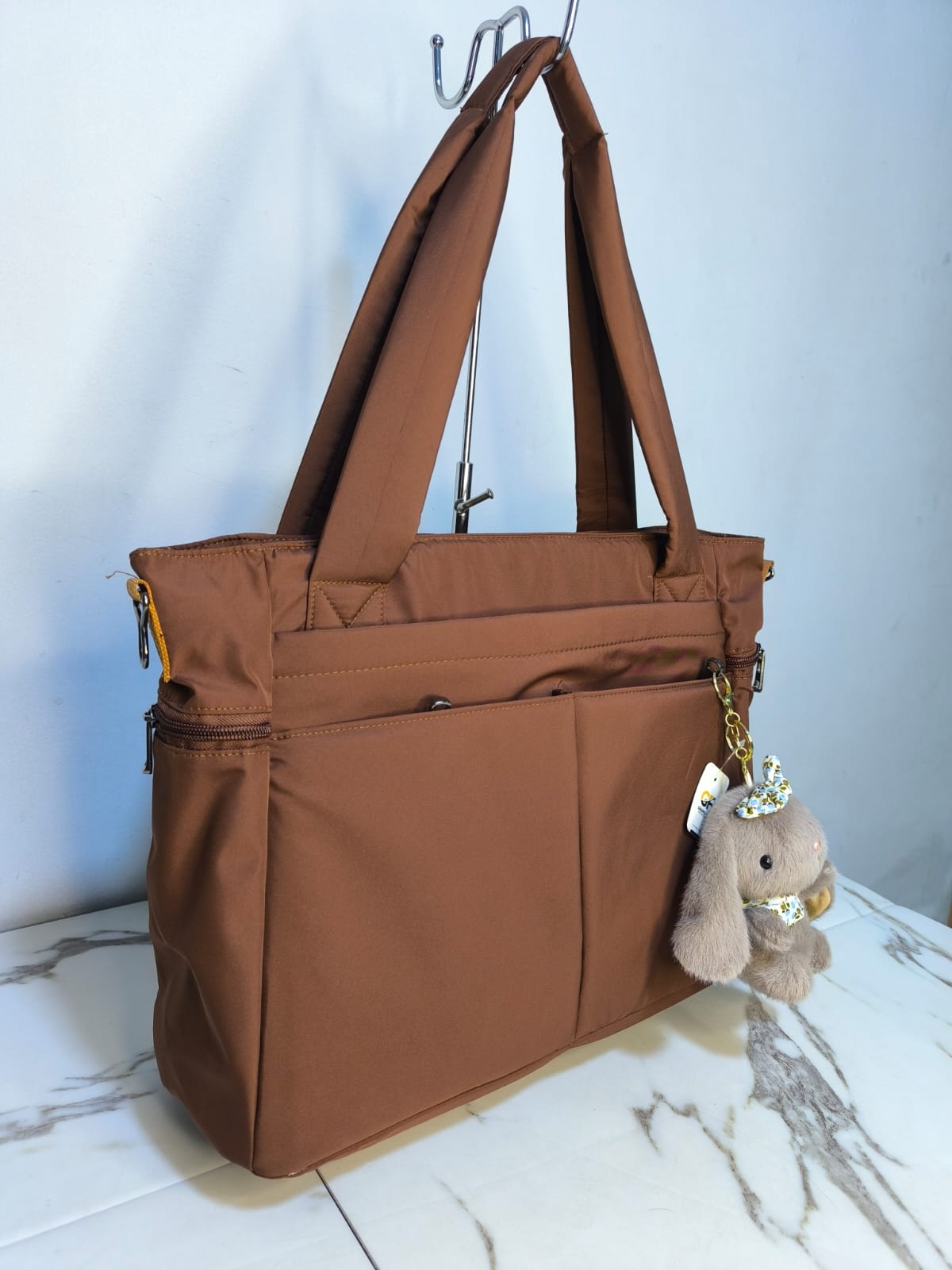 CARTERA PORTALAPTOP 16' IMPERMEABLE + LLAVERO CONEJO