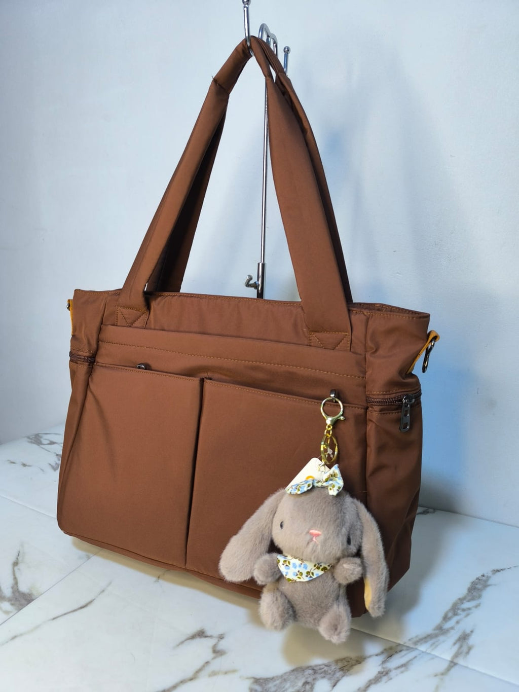 CARTERA PORTALAPTOP 16' IMPERMEABLE + LLAVERO CONEJO