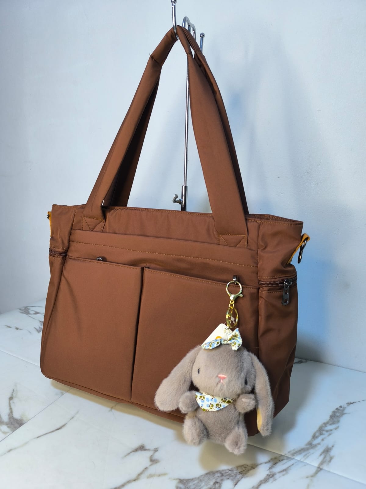CARTERA PORTALAPTOP 16' IMPERMEABLE + LLAVERO CONEJO