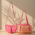 CARTERA BAGUETTE SET DE 2 PIEZAS- ARDILLA ROJA