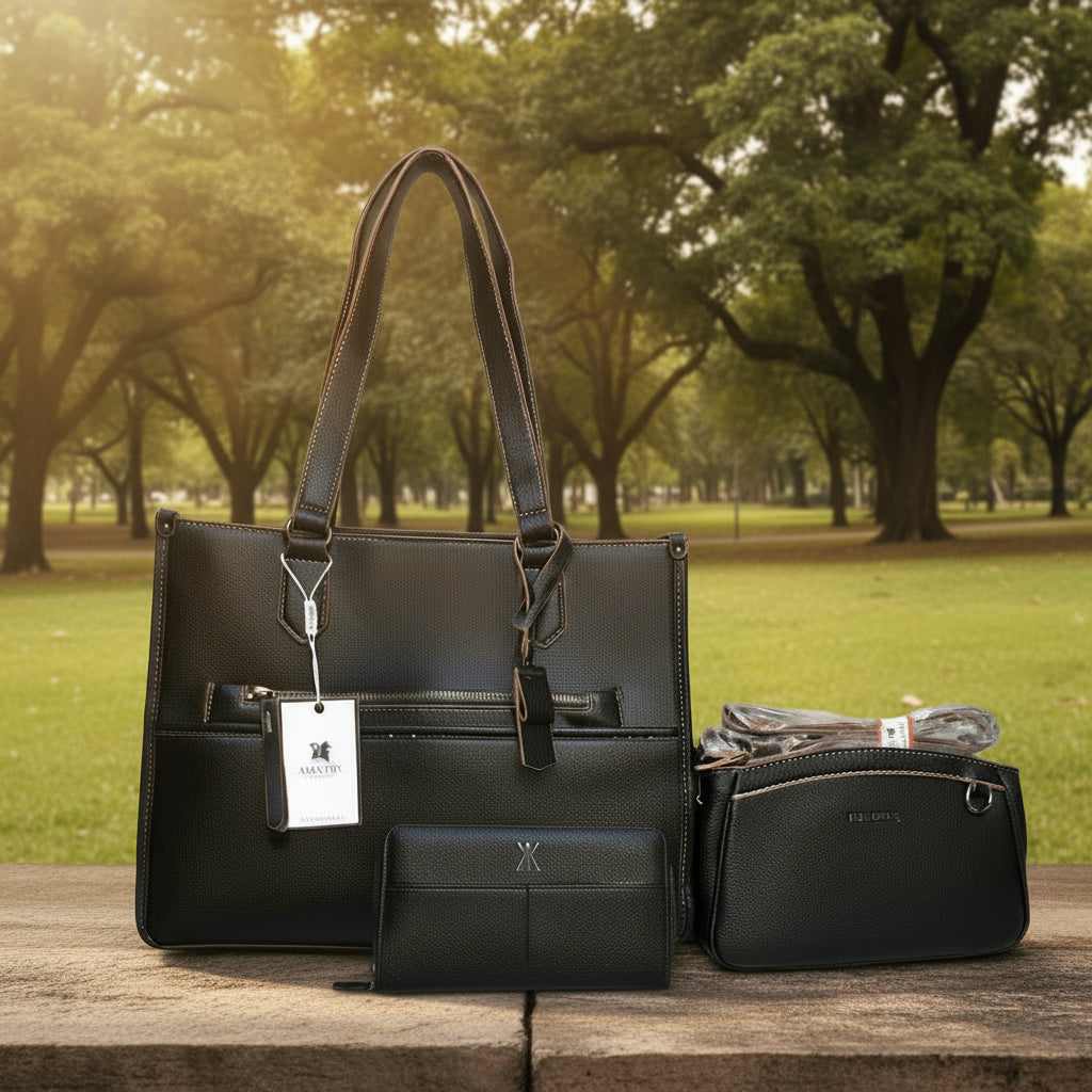 CARTERA PORTALAPTOP 15'- SET DE 3 PIEZAS KIRA FOX