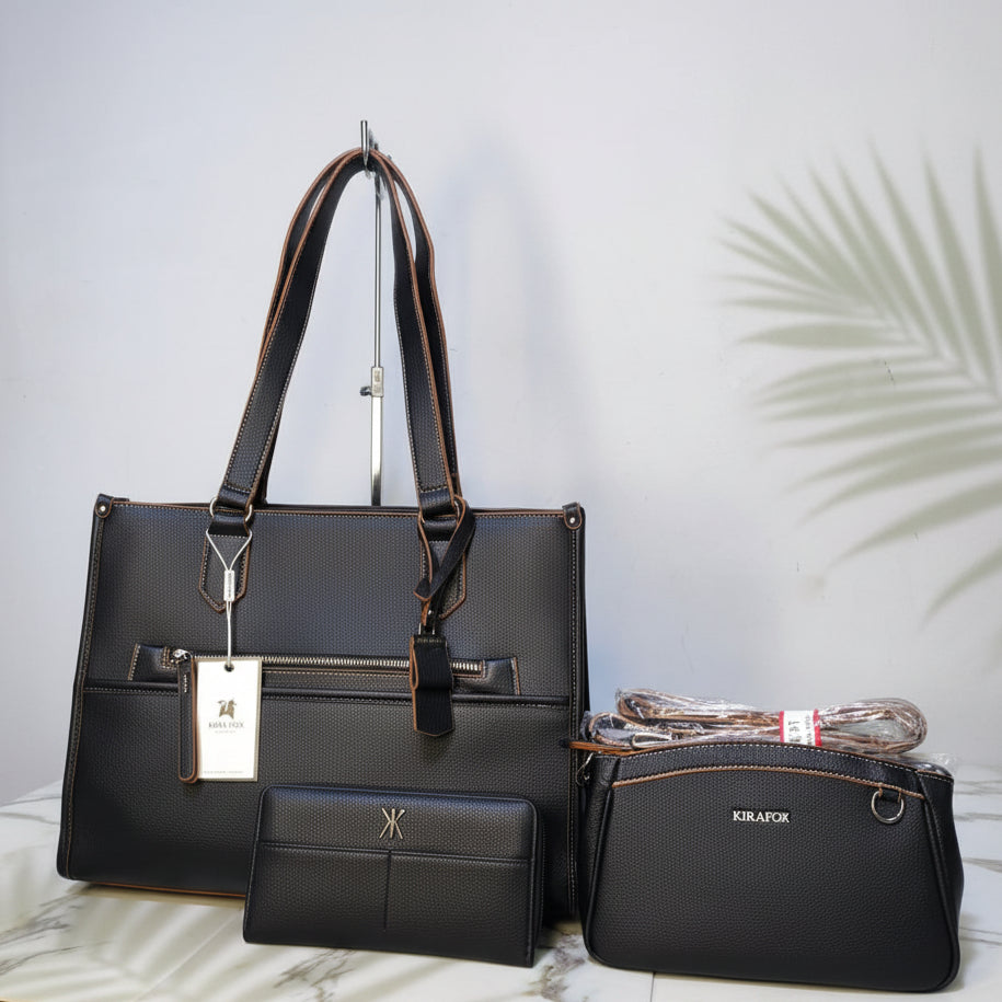 CARTERA PORTALAPTOP 15'- SET DE 3 PIEZAS KIRA FOX
