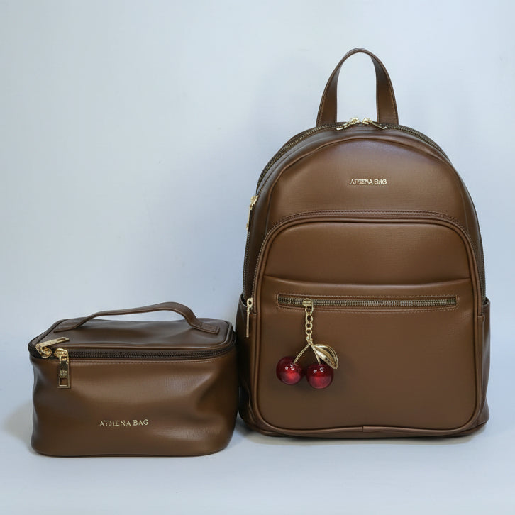 MOCHILA A4 DAMA ATHENA BAG  + NECESER