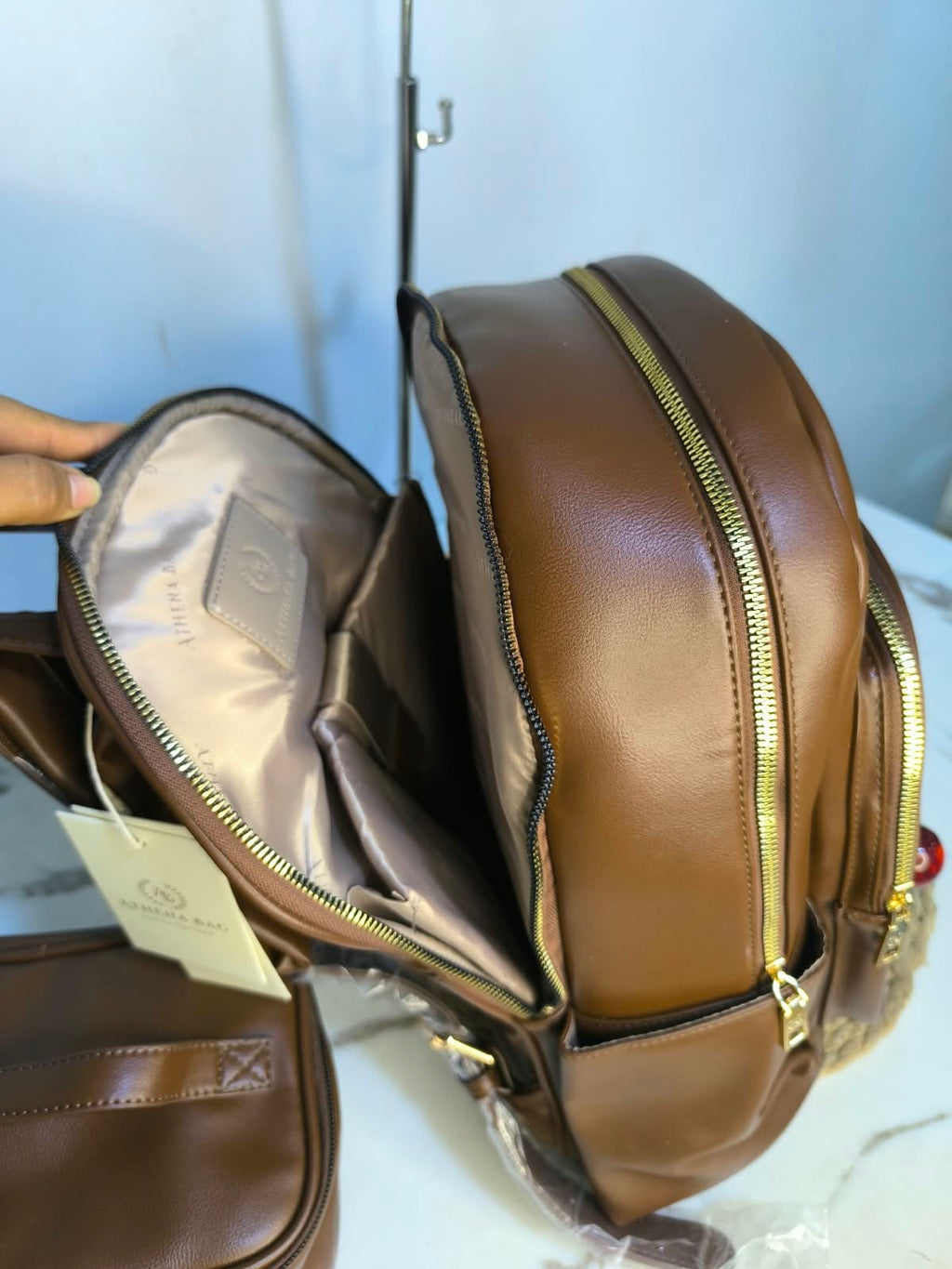 MOCHILA A4 DAMA ATHENA BAG  + NECESER