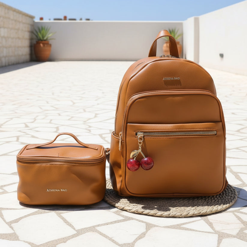 MOCHILA A4 DAMA ATHENA BAG  + NECESER