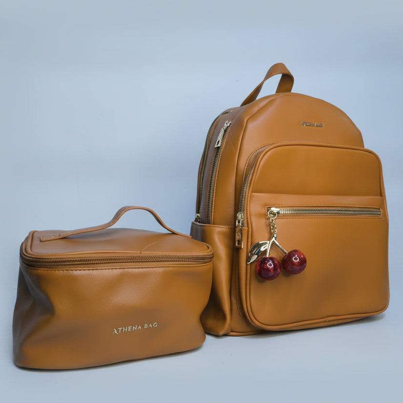 MOCHILA A4 DAMA ATHENA BAG  + NECESER
