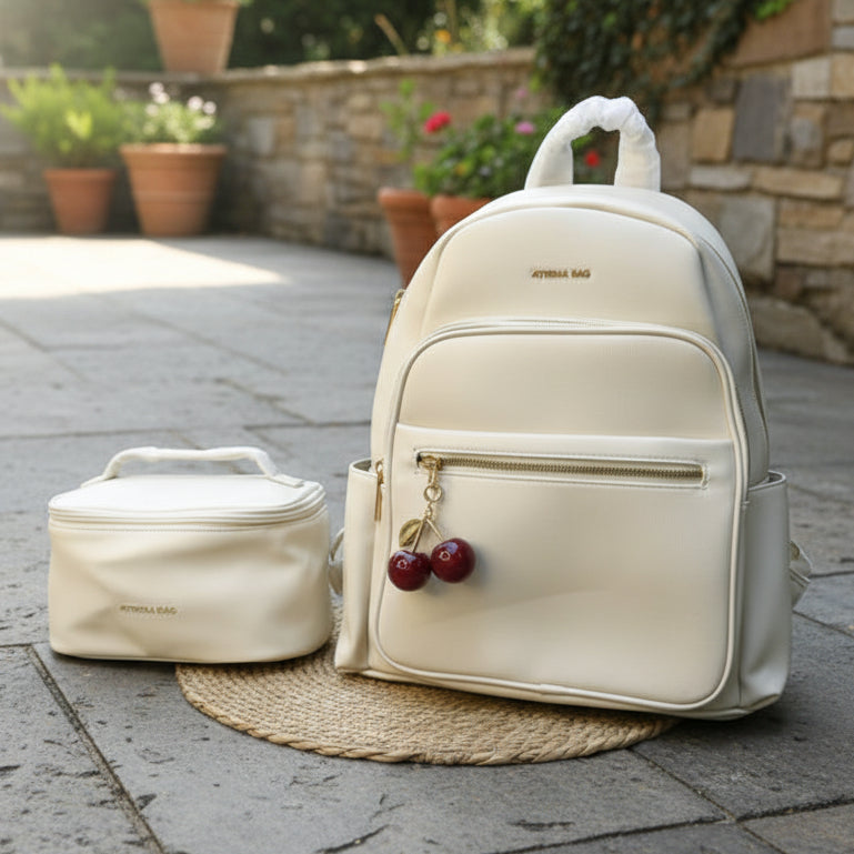 MOCHILA A4 DAMA ATHENA BAG  + NECESER
