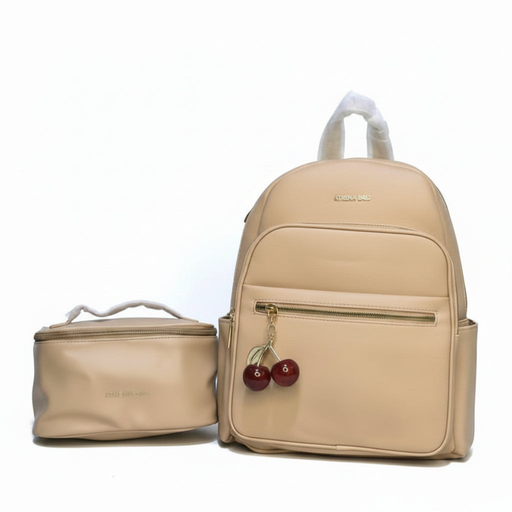 MOCHILA A4 DAMA ATHENA BAG  + NECESER