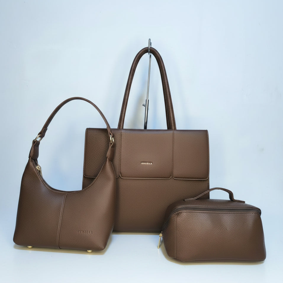Cartera A4 + Baguette + Neceser - Unibella  3 pcs