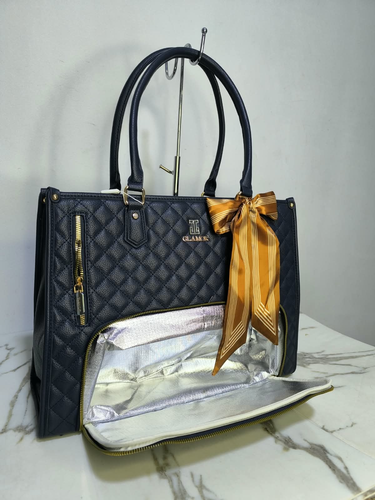 CARTERA PORTALAPTOP 16" CON PORTALONCHERA GLAMOR