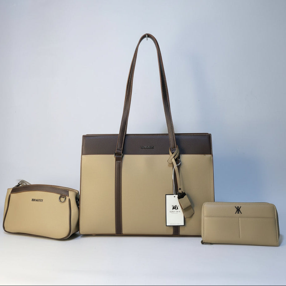 CARTERA PORTALAPTOP 15'- SET DE 3 PIEZAS KIRA FOX VERT