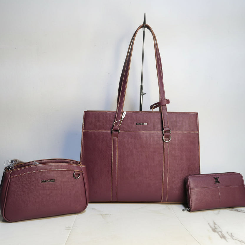CARTERA PORTALAPTOP 15'- SET DE 3 PIEZAS KIRA FOX VERT