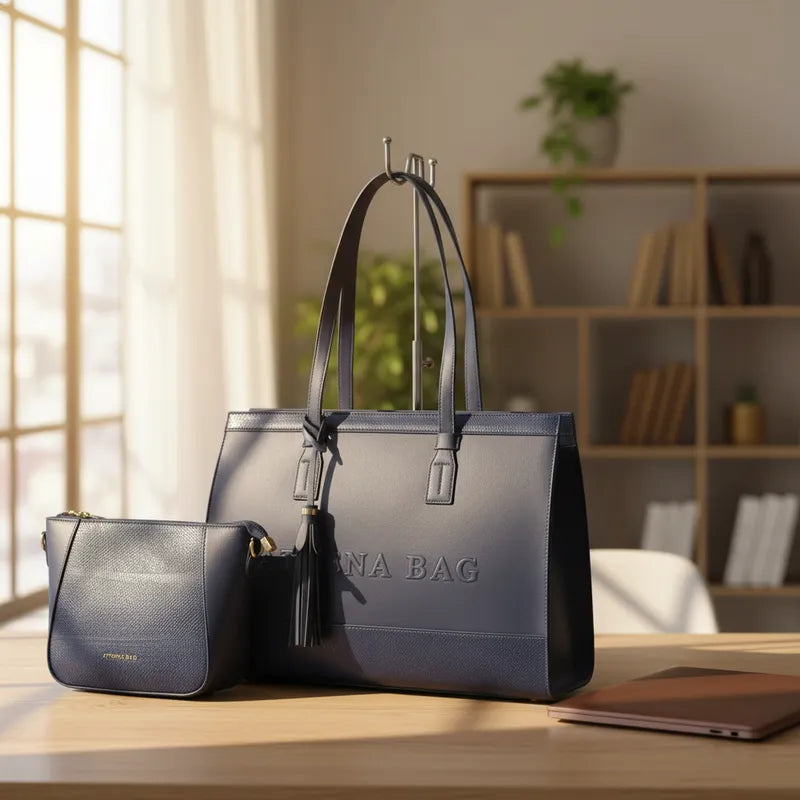 Cartera Portalaptop 16' Athena Bag - Set De 3 Piezas reliev