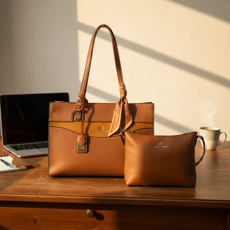 Cartera Portalaptop 16' Marco Xenia + Morral - 2 Piezas