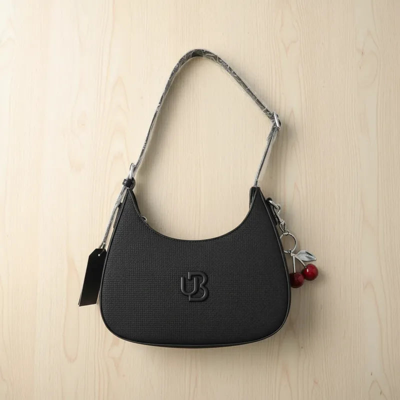 Cartera baguette con charm cereza Unibella